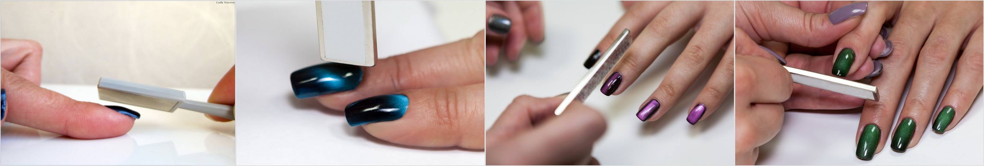 Магнитный маникюр: как наносить магнитный лак на ногти – все о красоте и не только
