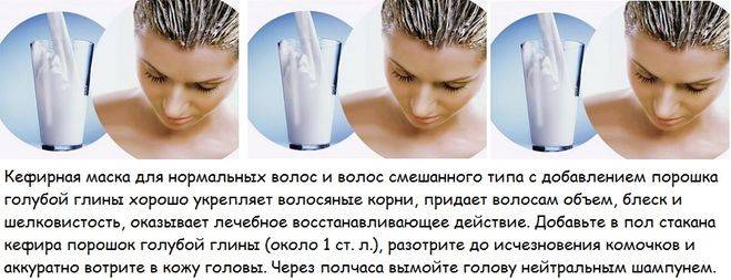 Маски для волос с кефиром: 20 рецептов и отзывы о применении