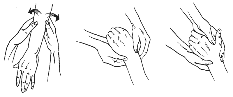 Массаж кистей и пальцев рук