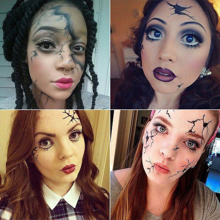 Как своими руками сделать макияж ведьмы на хэллоуин
