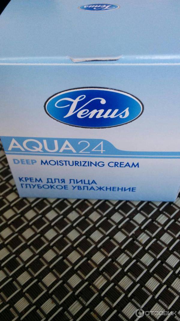 Крем для лица venus aqua 24 deep-moisturizing cream