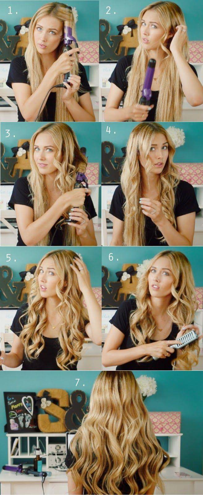 5 способов сделать пляжные волны на волосах