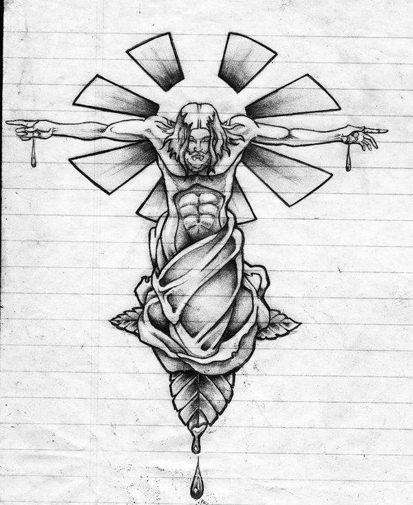 Православные тату - эскизы, значение татуировки православный крест, фото идеи на руке, кисти, плече, груди, спине