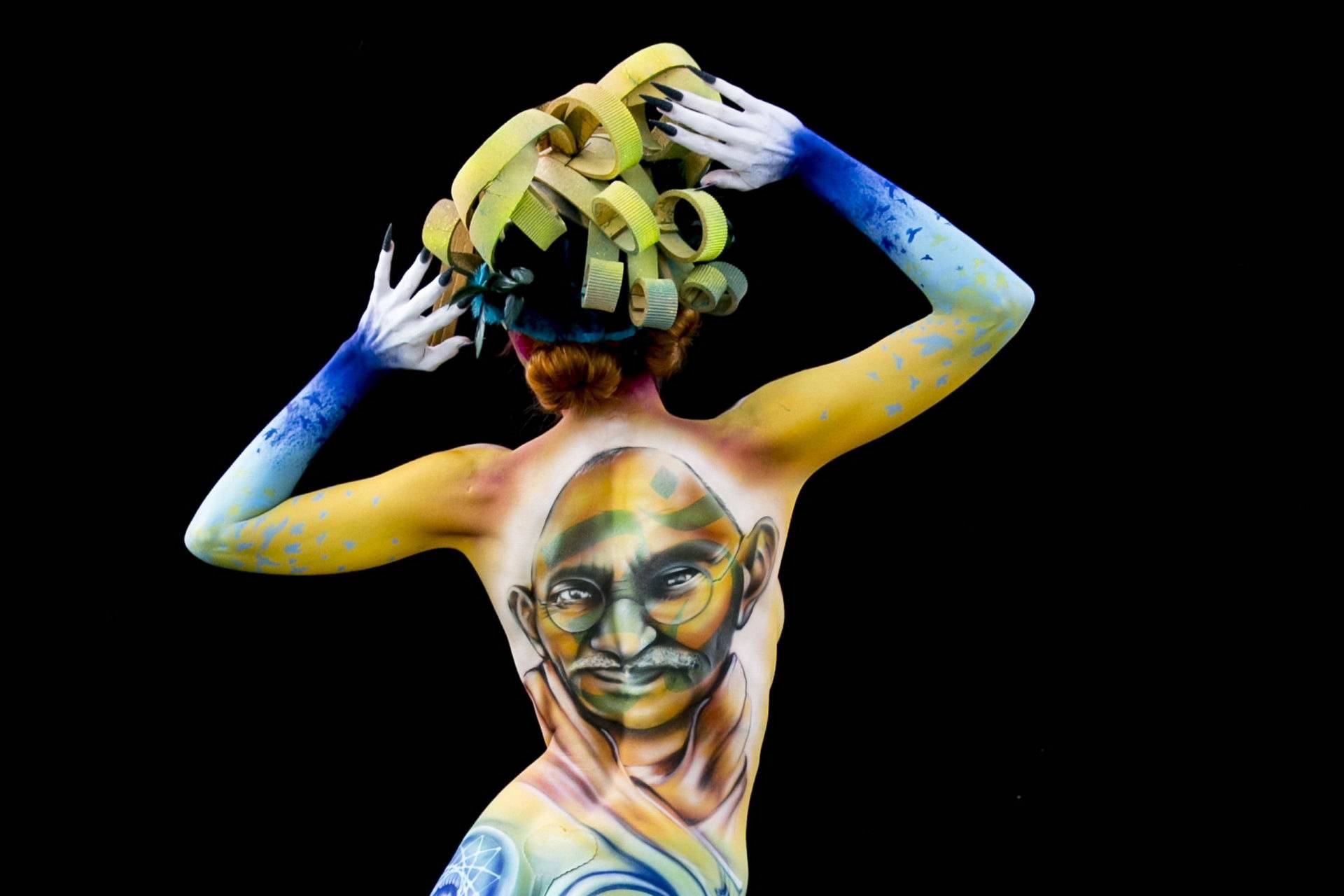 Боди-арт: поразительные примеры живописи на человеческом теле