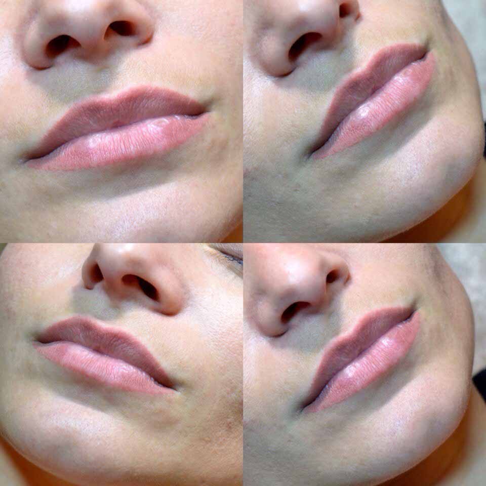 Перманентный губ после коррекция. Татуаж губ. Биотатуаж губ до и после. Перманентный макияж губ. Татуаж губ до и после.