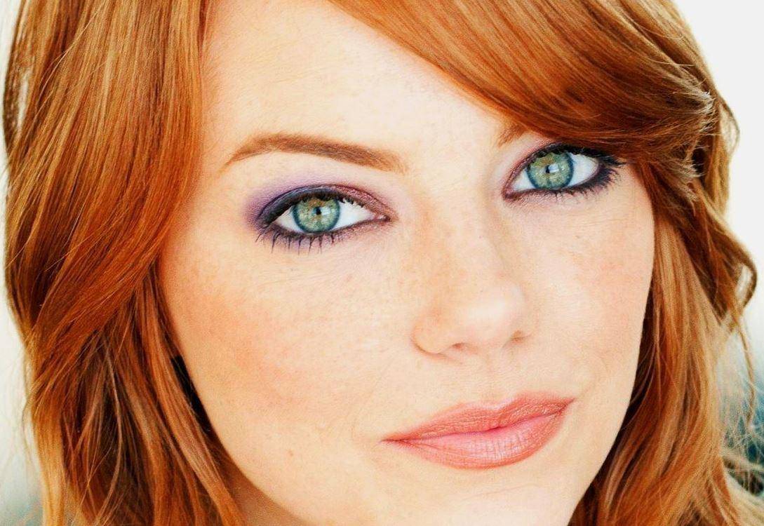 Макияж для рыжих волос и голубых глаз: важные правила