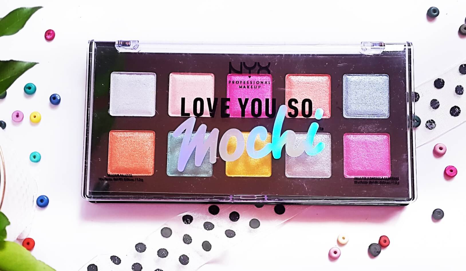 Обзор love you so mochi eyeshadow palette electric pastels от nyx