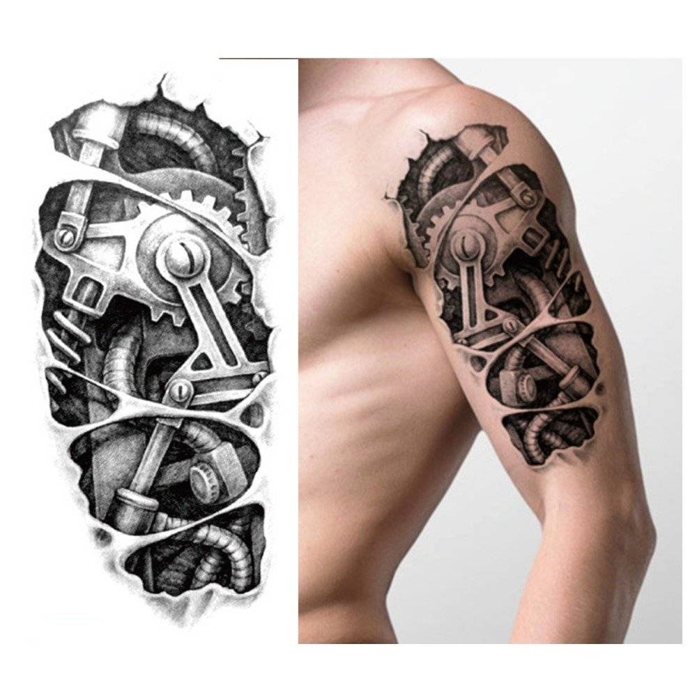 Тату биомеханика — татуировки в стиле биомеханика