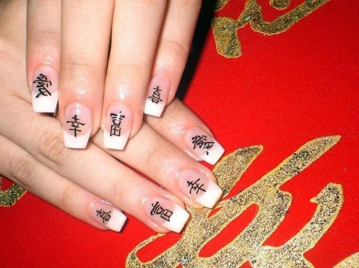 Маникюр с сакурой: 100 фото красивого дизайна ногтей