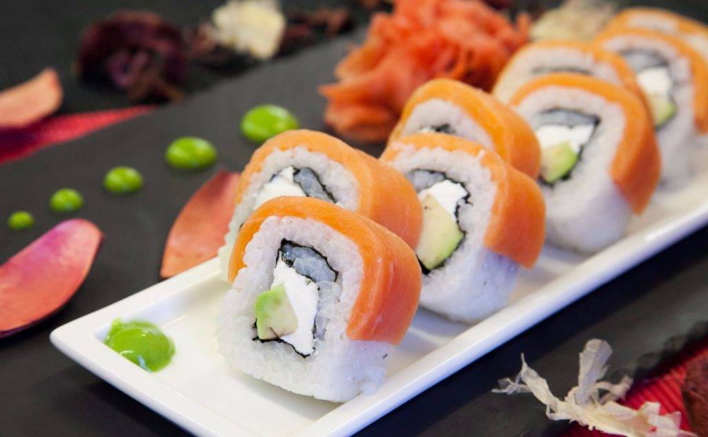 Картинки суши и роллы