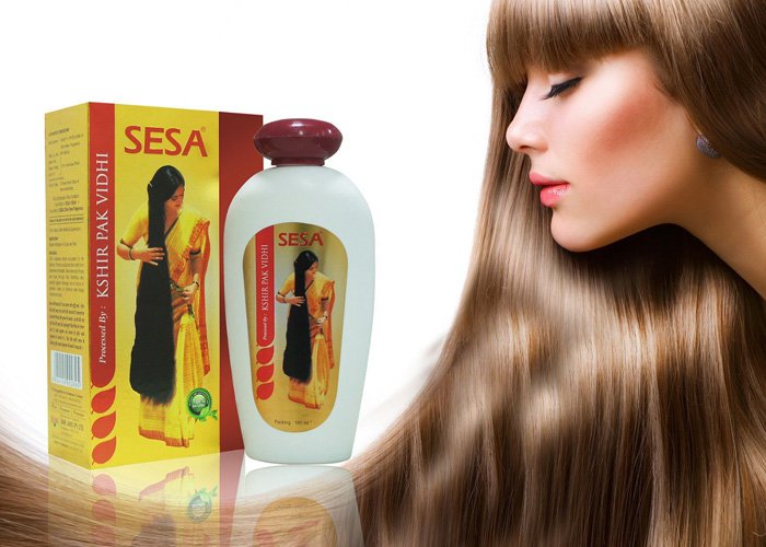 Лечебное масло для волос sesa («сеса»): сила трав индии