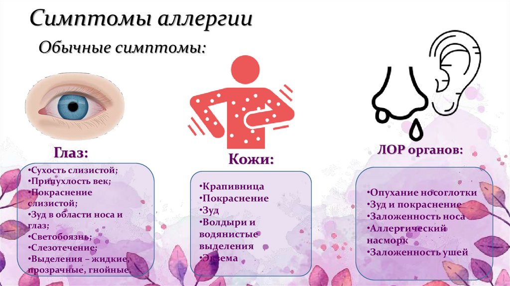 Аллергия на косметику: причины, симптомы, что делать