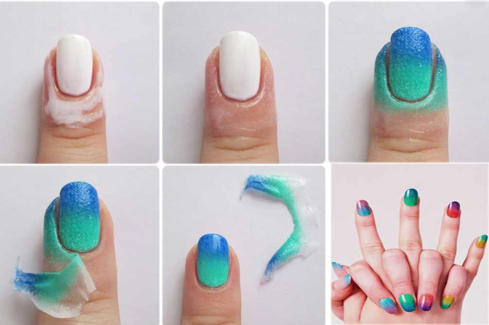 Как красиво накрасить ногти в домашних условиях - делаем простым обычным лаком