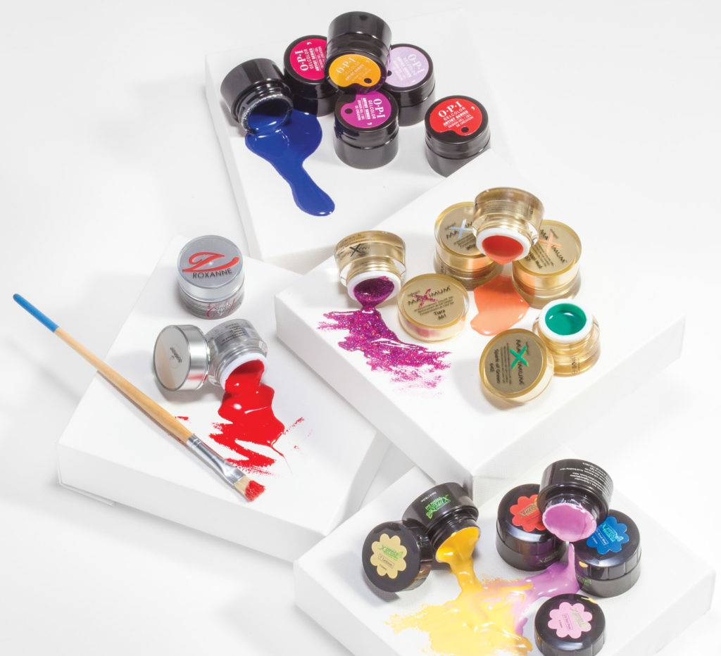 Гель-краска для ногтей – как пользоваться, фото дизайна ногтей гель-краской