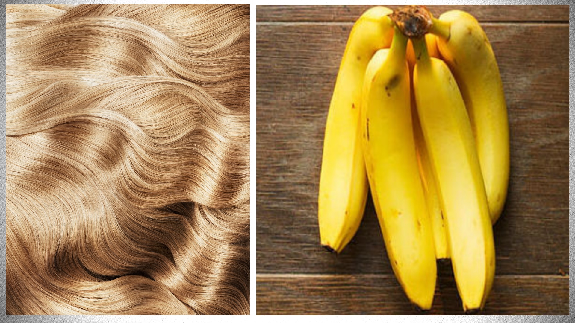 Маска из бананов и киви для волос