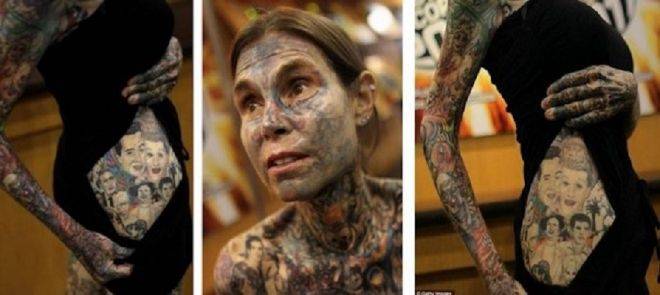 Джулия гнусе: фото до татуировок и после?