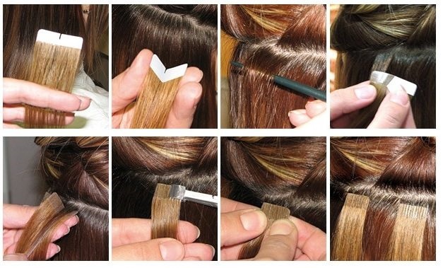 Секреты популярной технологии - ленточное наращивание волос: фото до и после, отзывы, преимущества и недостатки процедуры