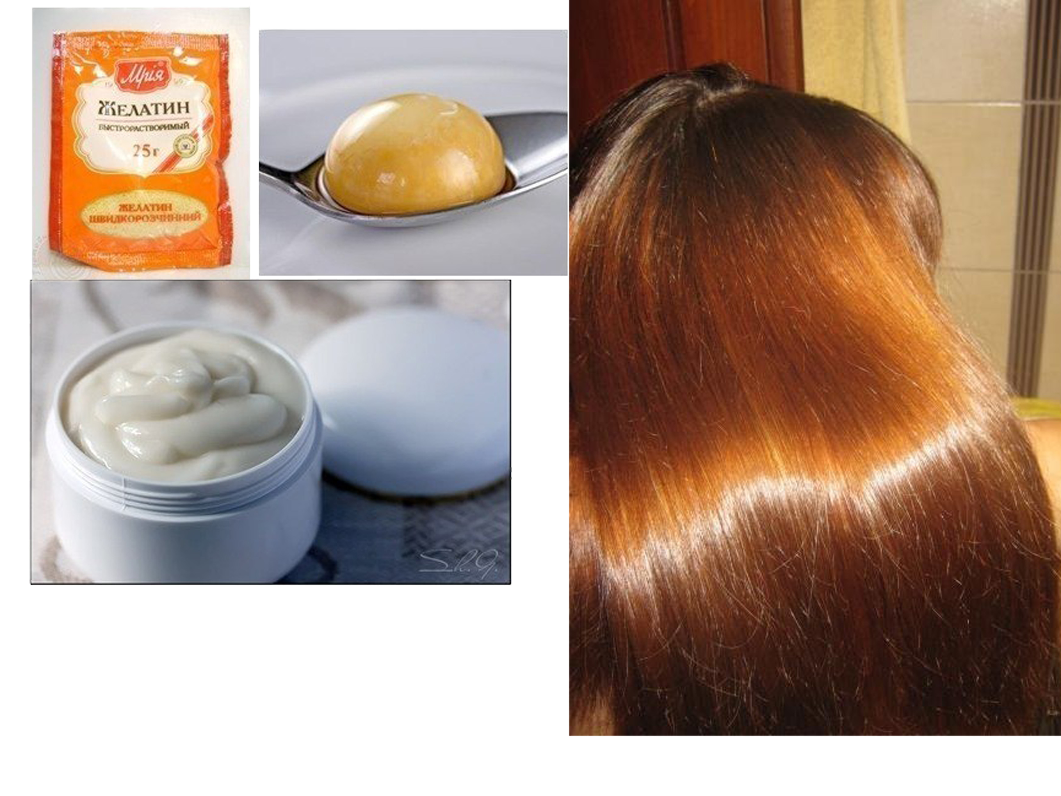 Маска из желатина для волос: полезные свойства, рецепт приготовления желатиновых средств в домашних условиях, эффект ламинирования, фото