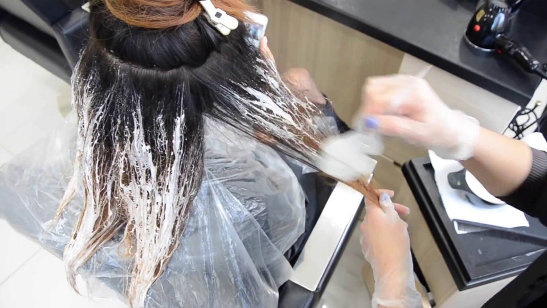 Окрашивание волос омбре в подольске