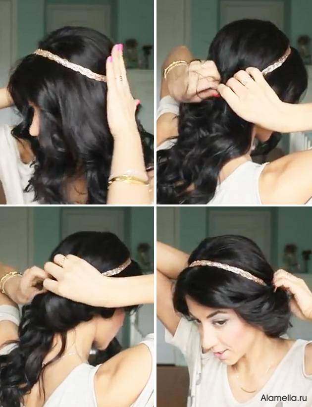 Греческая прическа на средние волосы: 100 фото красивых укладок