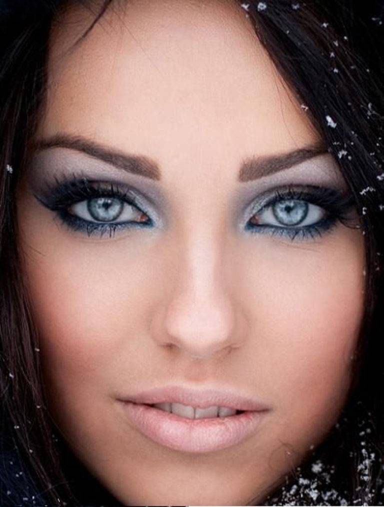 Нежный макияж для голубых глаз: фото, особенности, пошаговая техника и рекомендации