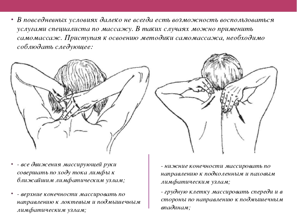 Как правильно делать массаж спины в домашних условиях