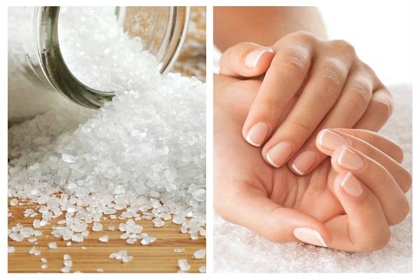 Соль для ногтей: волшебные рецепты