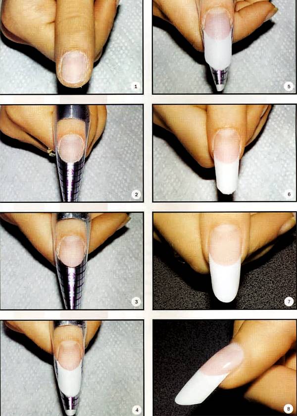 Наращивание ногтей гель-лаком (42 фото): способы, техника, плюсы и минусы