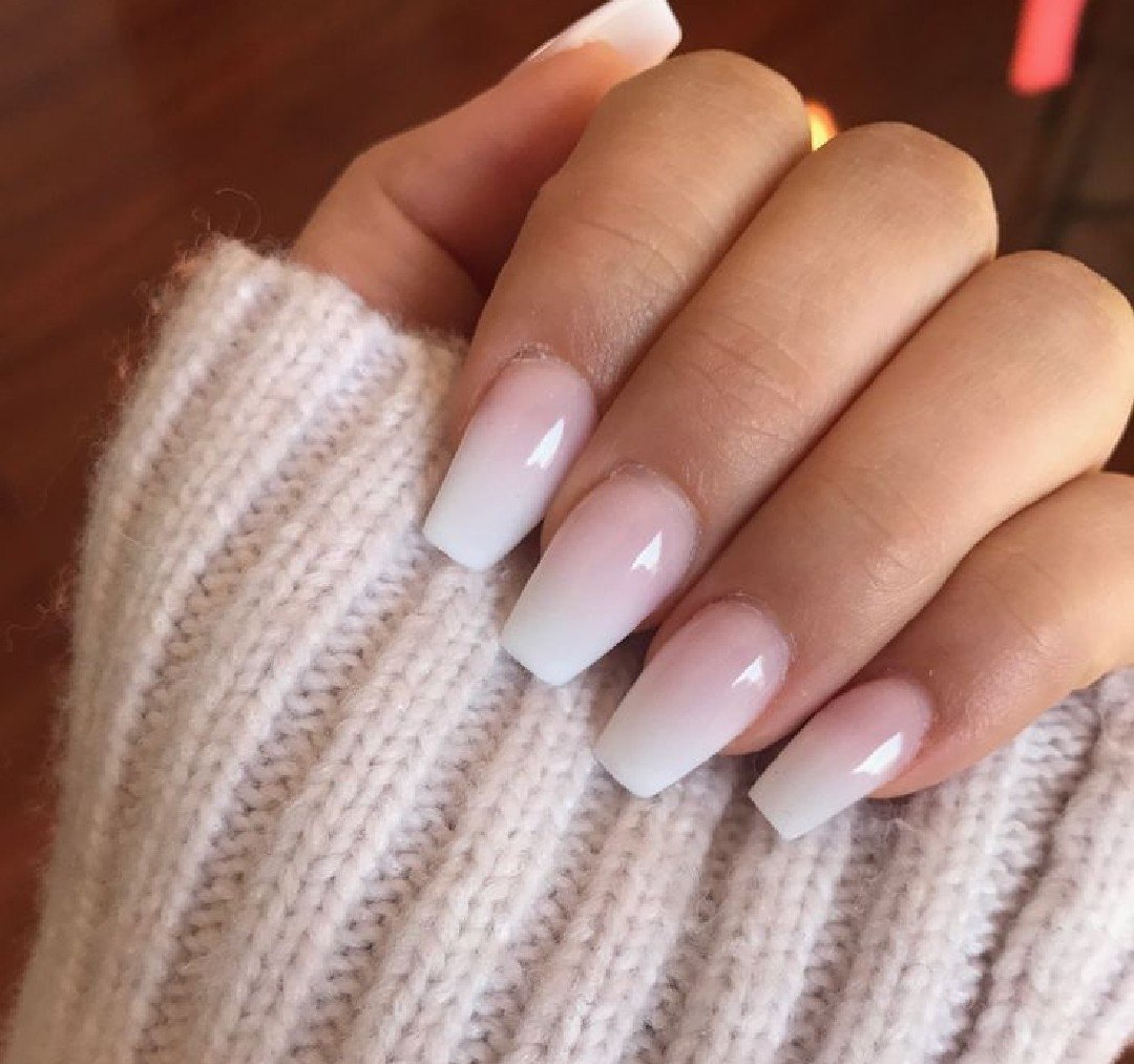 Как сделать маникюр молочный градиент • журнал nails