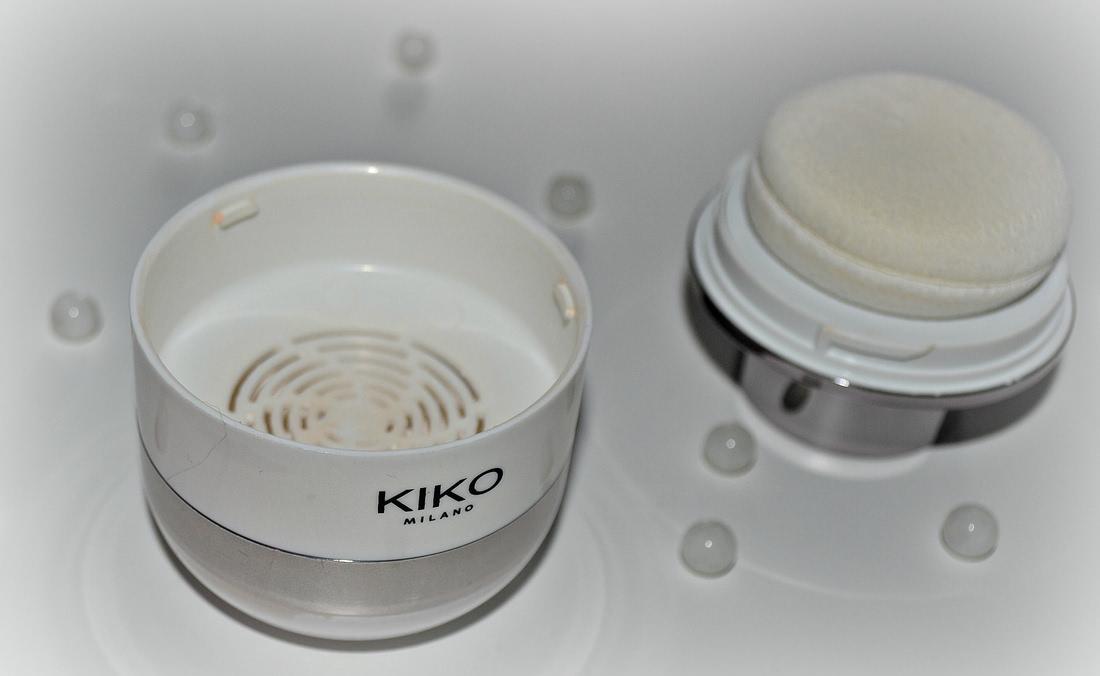 Kiko milano invisible touch face fixing powder | matujący puder o działaniu utrwalającym