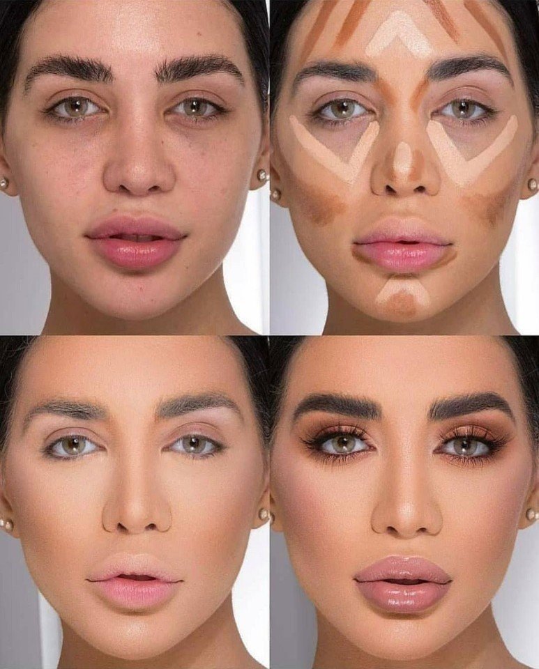 Коррекция носа макияжем: техники и приемы контурирования