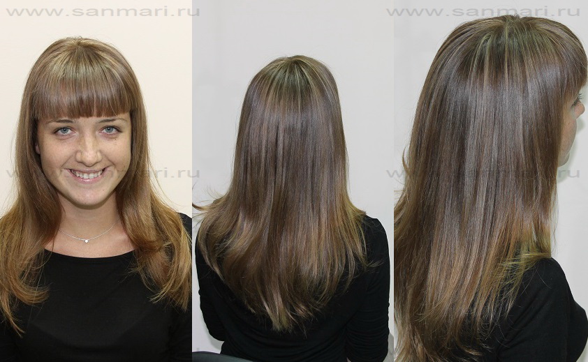 Брондирование волос на темные волосы (фото до и после)