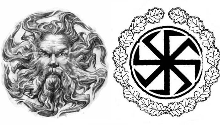 Коловрат символ солнечного Бога славян