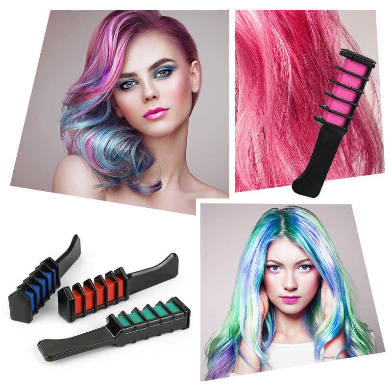 Бьюти-советы по окрашиванию волос цветными мелками - cosmetic trends