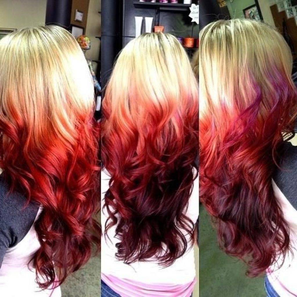 картинки два цвета волос