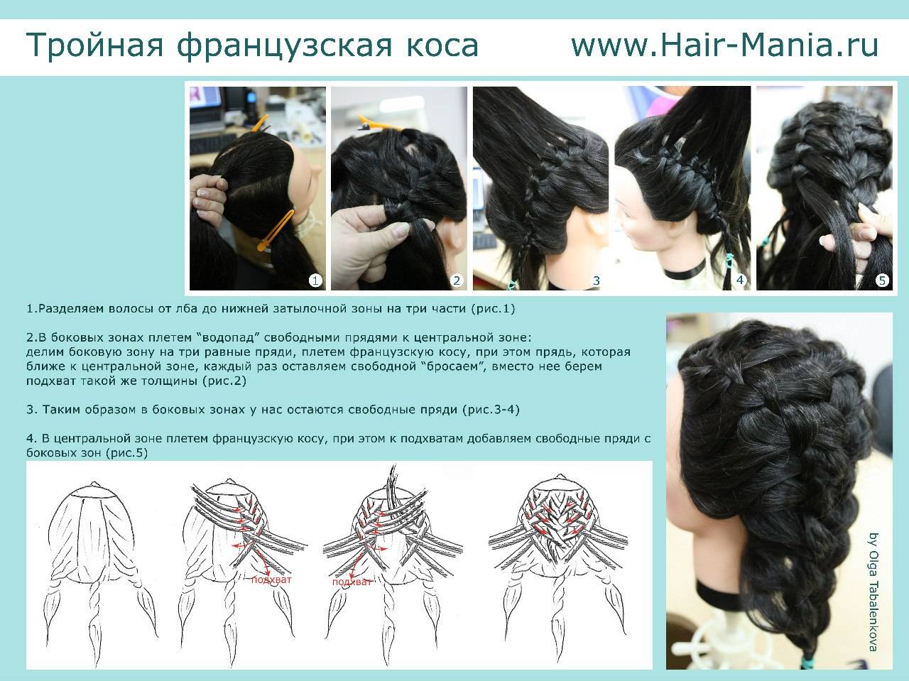 Плетение африканских косичек своими руками