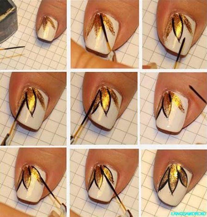 Геометрия на ногтях - лучшие идеи для импровизации