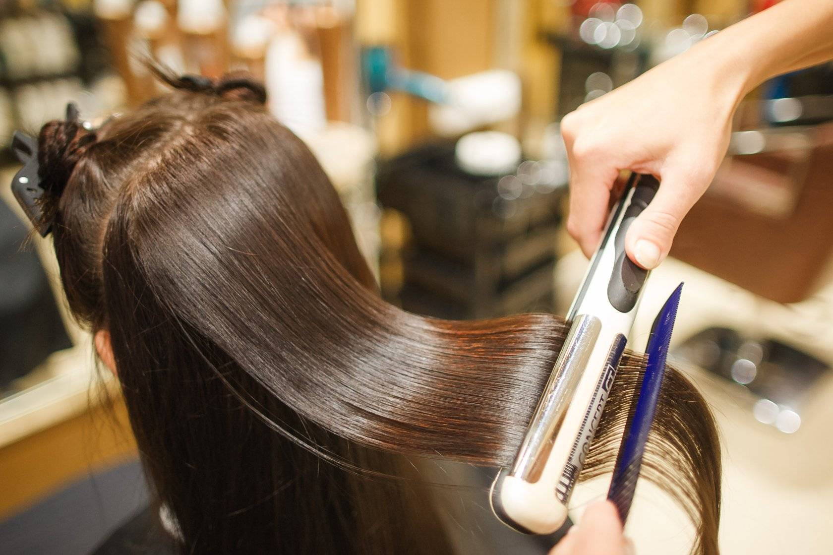 Японское выпрямление волос: особенности процедуры