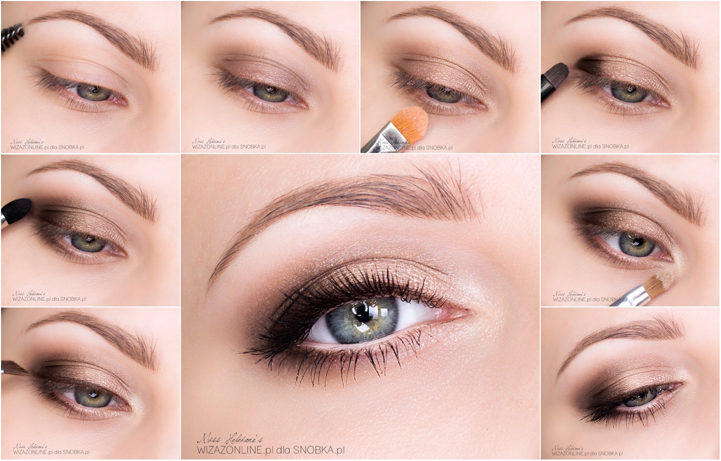 Макияж для увеличения глаз пошагово (фото). макияж для карих глаз для увеличения глаз :: syl.ru