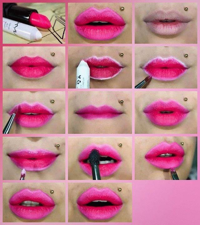 Как увеличить губы визуально с помощью макияжа, чтобы они казались пухлыми | dlja-pohudenija.ru