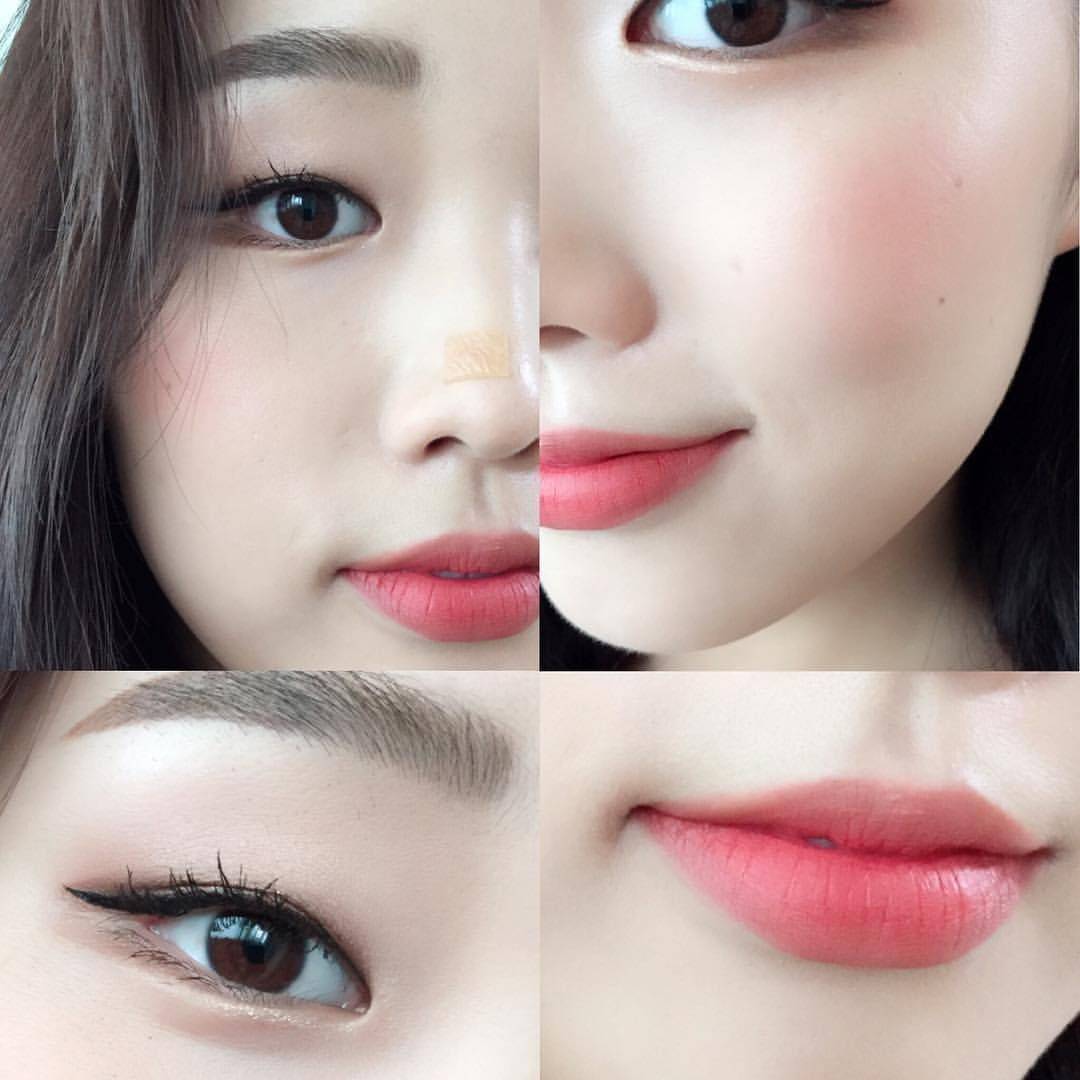 Как сделать корейские брови. корейский макияж.  нюансы создания. | макияж глаз