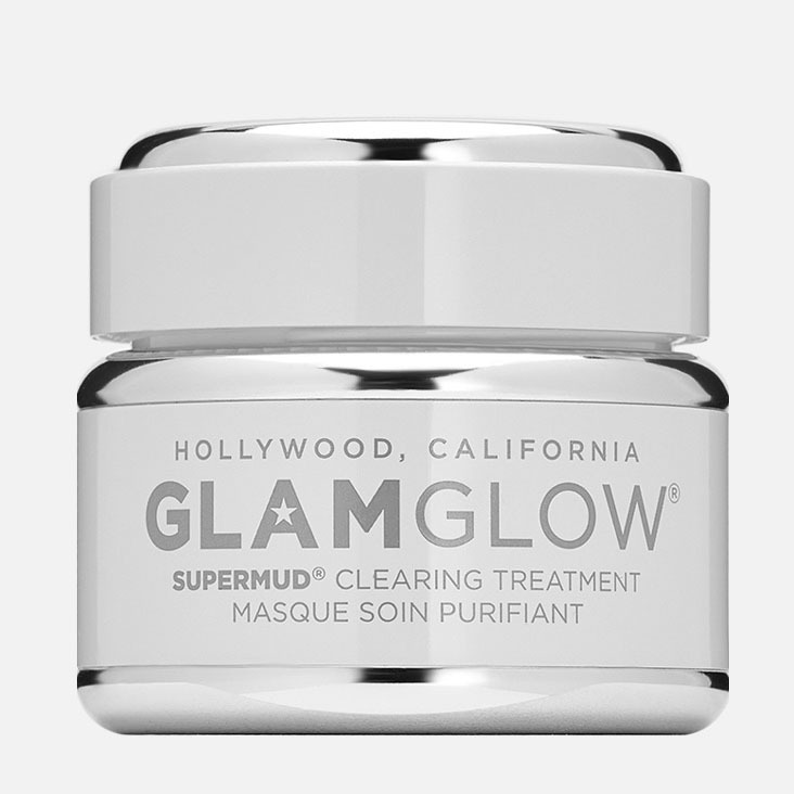 Очищающая маска для лица glamglow clearing supermud treatment