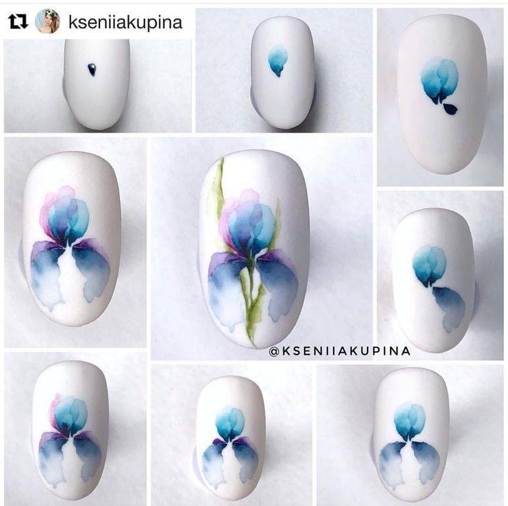 Как нарисовать цветы на ногтях: создание красивого и простого дизайна