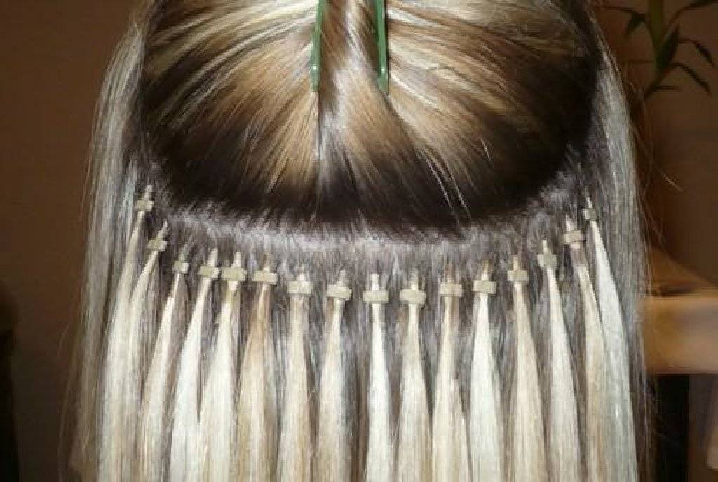 Наращивание волос в камышине