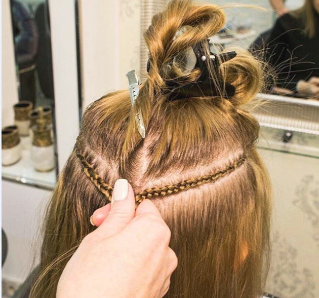 Как делают голливудское наращивание волос (фото)