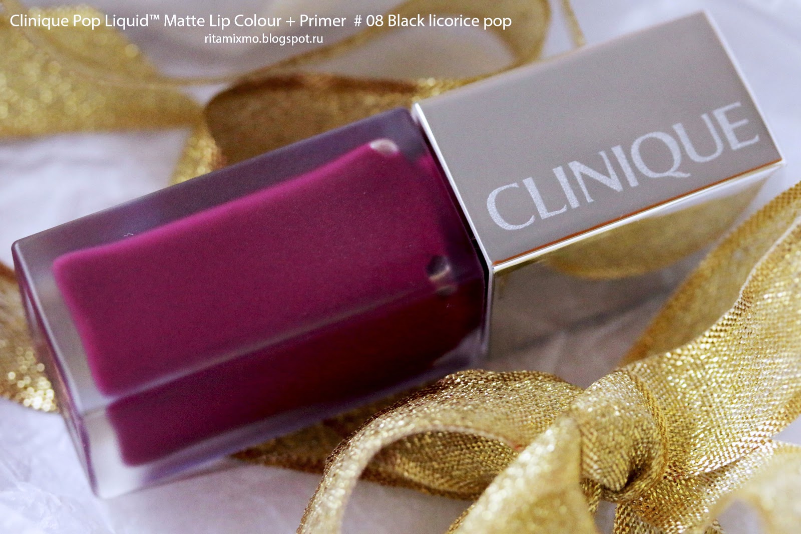 Обзор на clinique pop liquid matte lip colour + primer: свотчи и отзывы