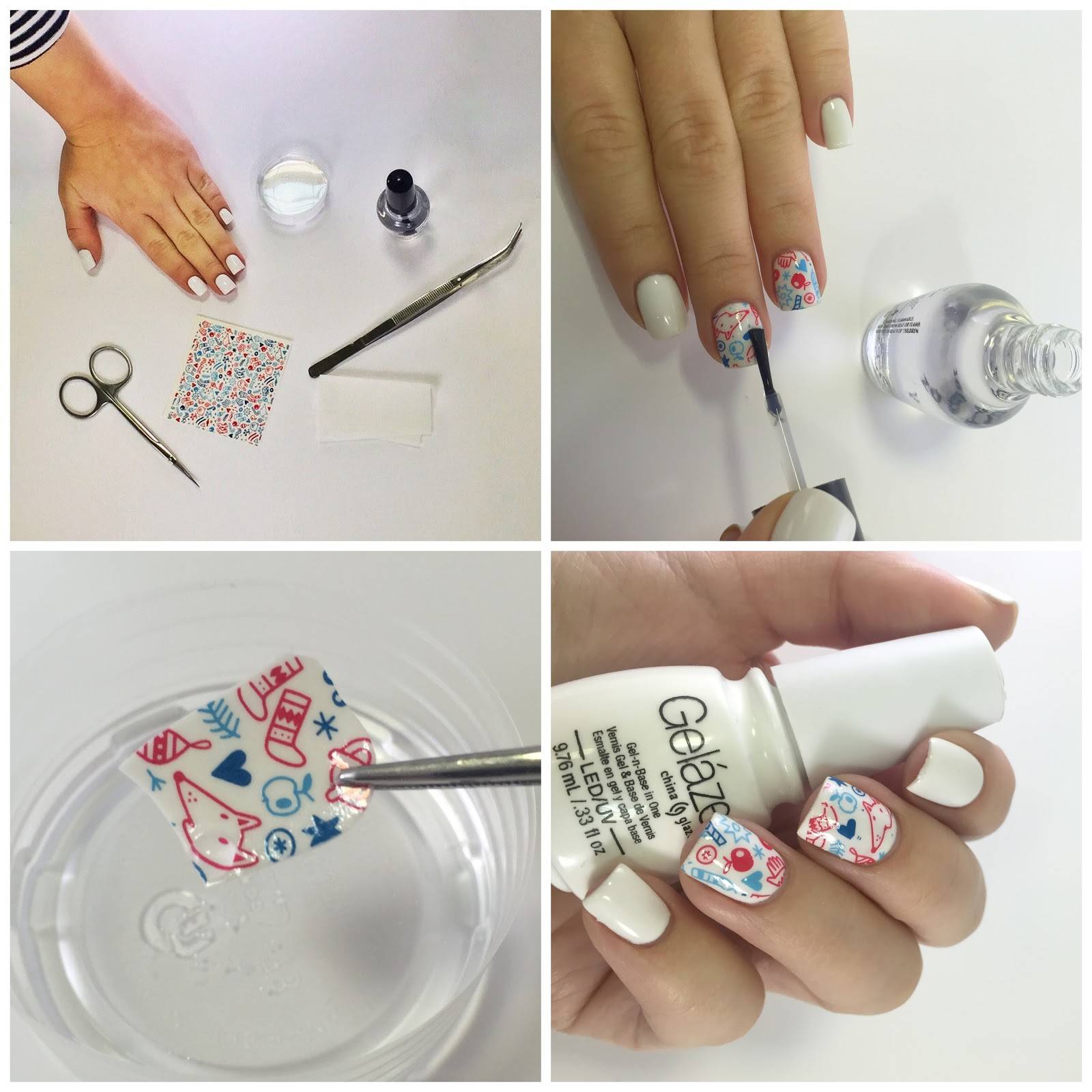 Как клеить наклейки на ногти правильно: фото и видео | quclub.ru
