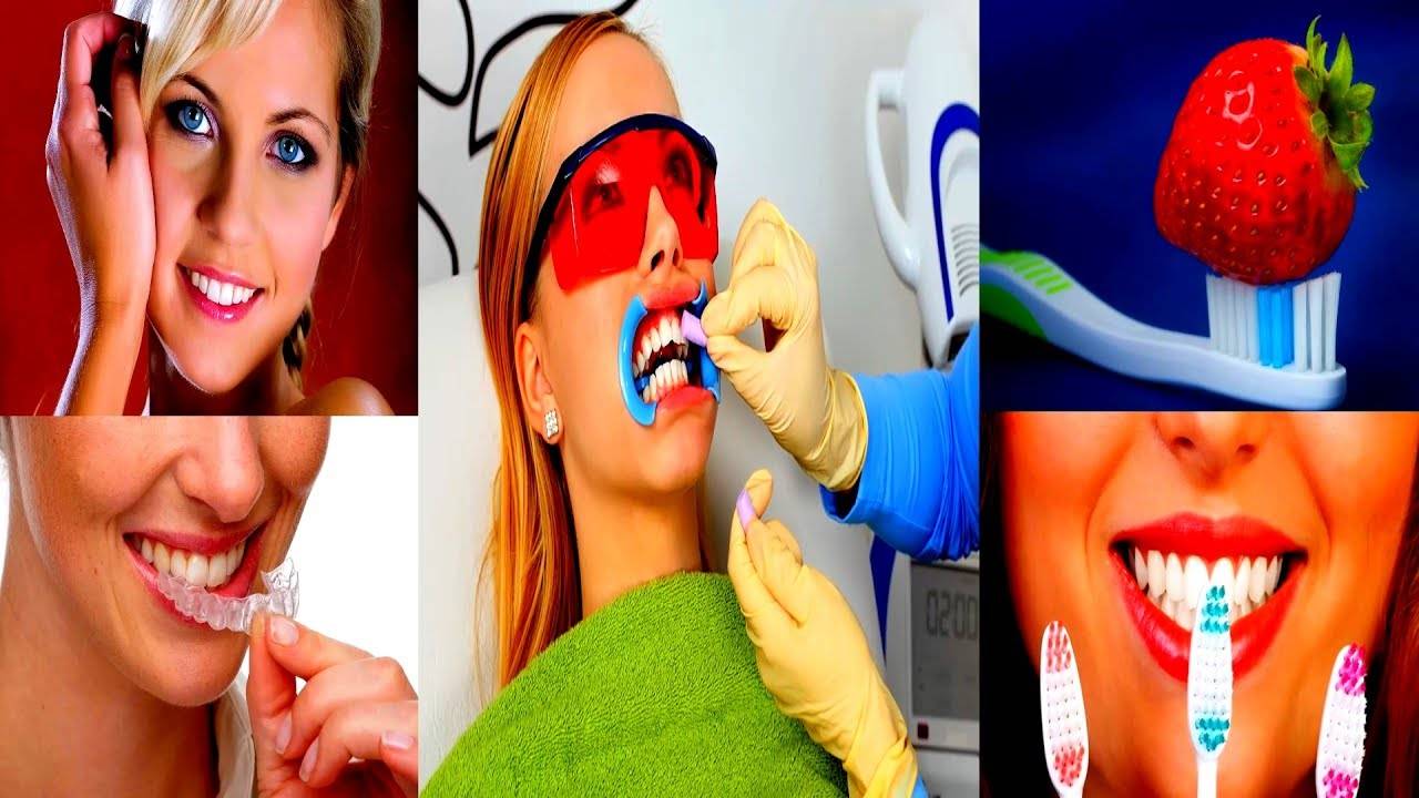 народные средства от отбеливание зубов