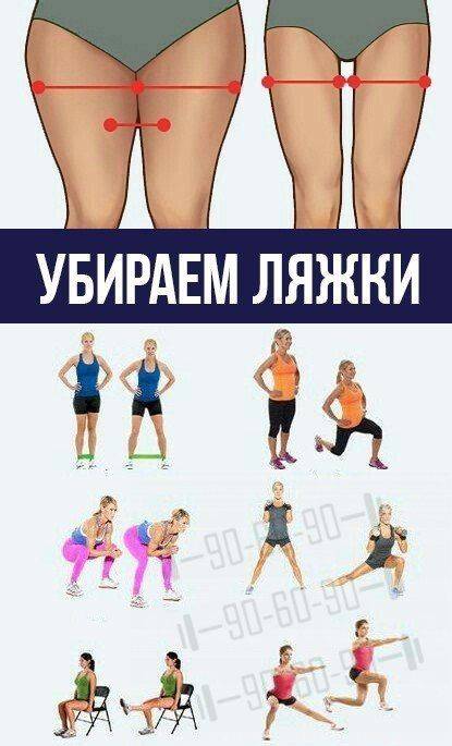 Как избавиться от жира на ляшках. приемы для уменьшения объемов ляшек