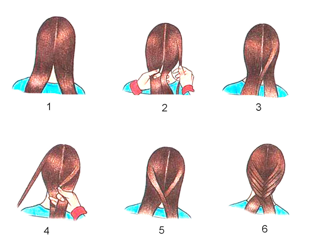 Прически своими руками - 90 фото простых и оригинальных причесок для различных типов волос